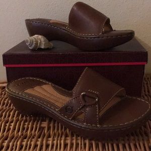 Handcrafted sandals by Born NWOT